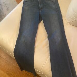 MOTHER THE HUSTLE ANKLE FRAY JEANS